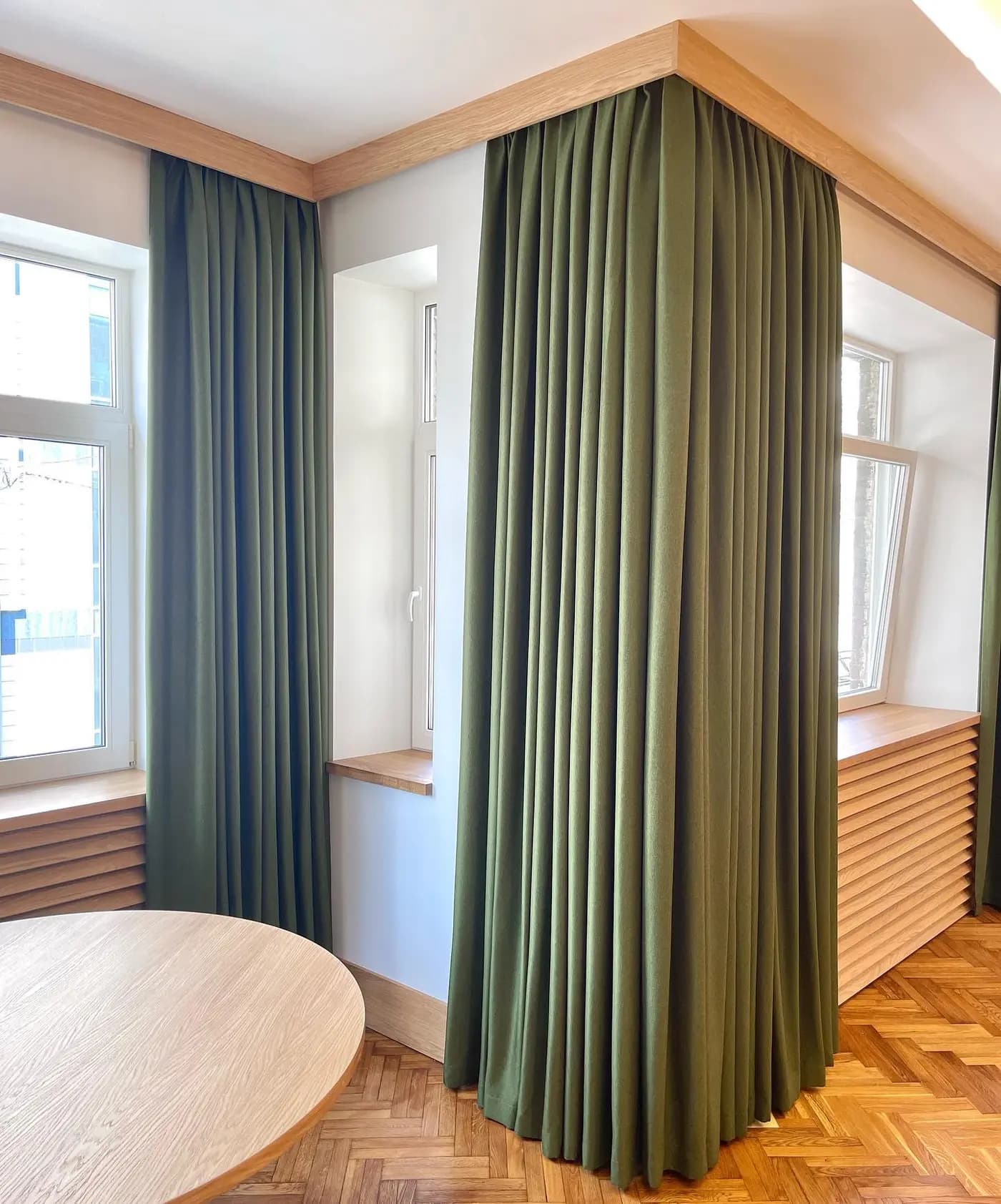 Vorhänge & Gardinen, Schlafzimmer, Kyjiw — Boston Atelier