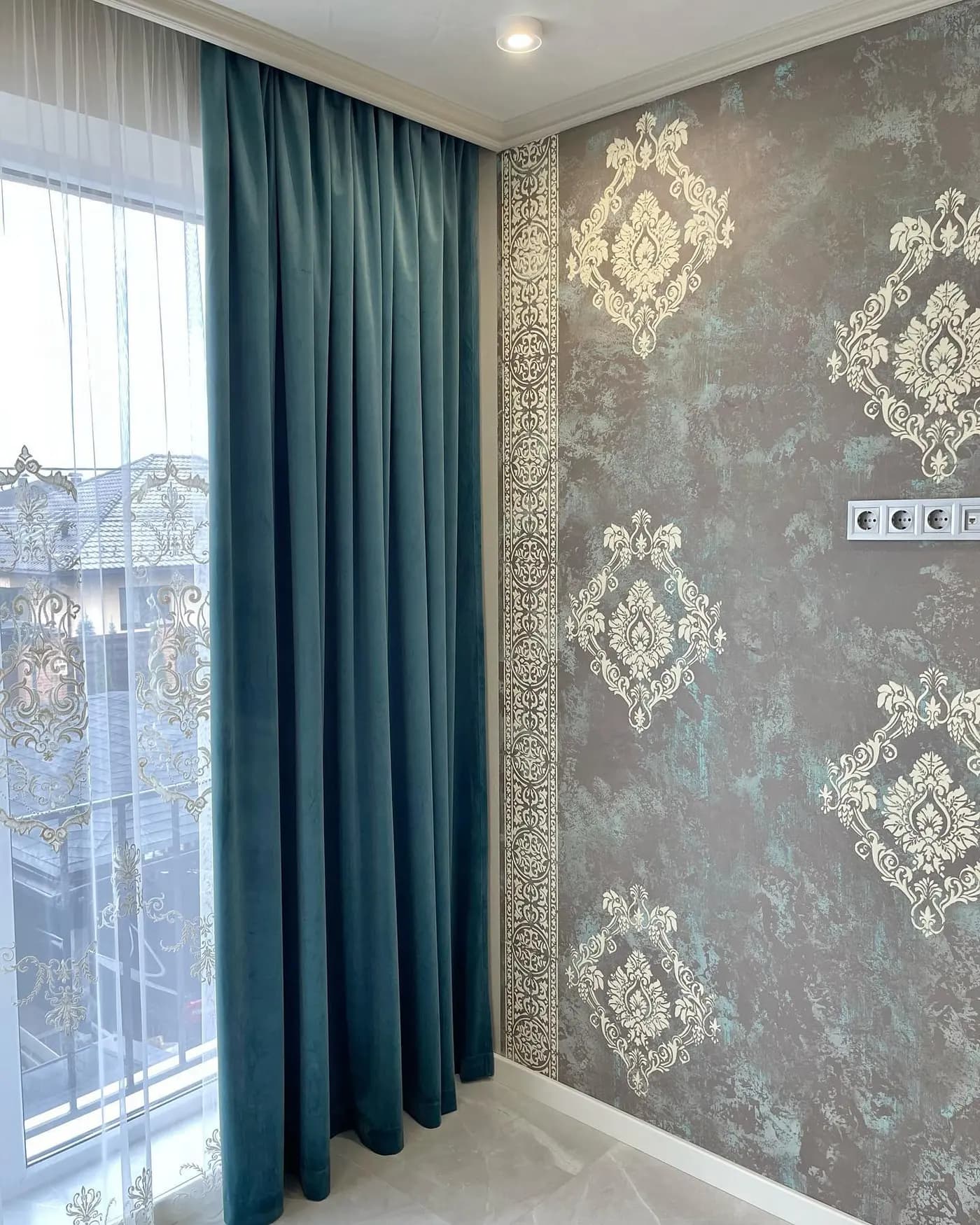 Vorhänge & Gardinen, Gardinenschienen, Schlafzimmer, Sumy — Boston Atelier