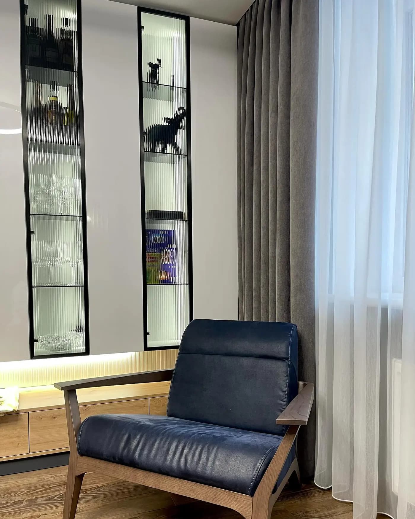 Vorhänge & Gardinen, Wohnzimmer, Sumy — Boston Atelier