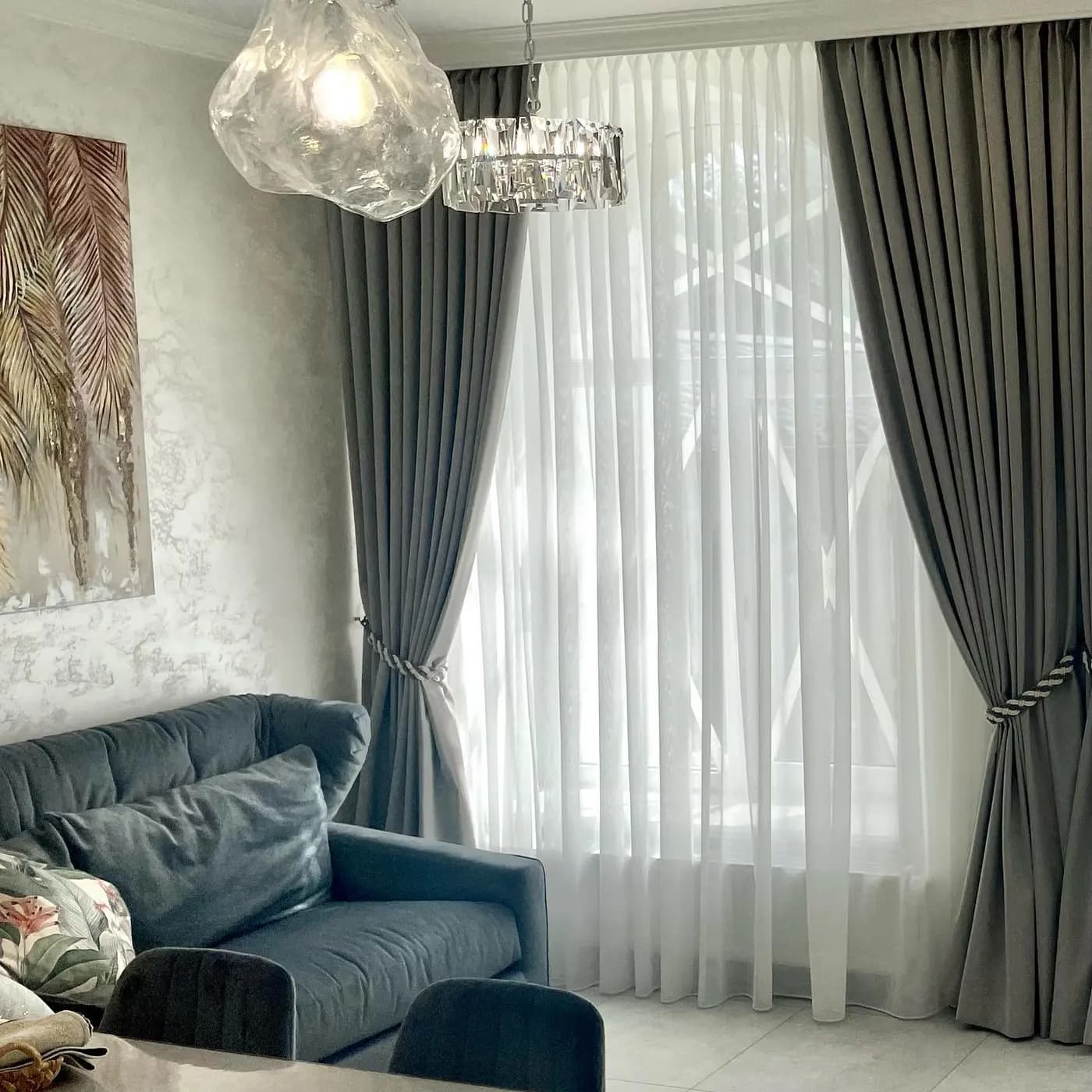 Vorhänge & Gardinen, Wohnzimmer, Sumy — Boston Atelier